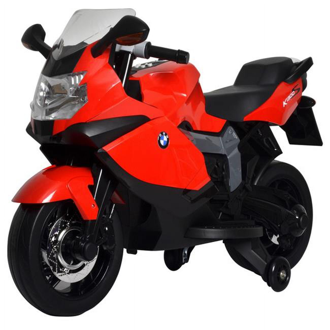 Best Ride On Cars Tron Motorcycle 12V- Orange 12V Tron Motorcycle