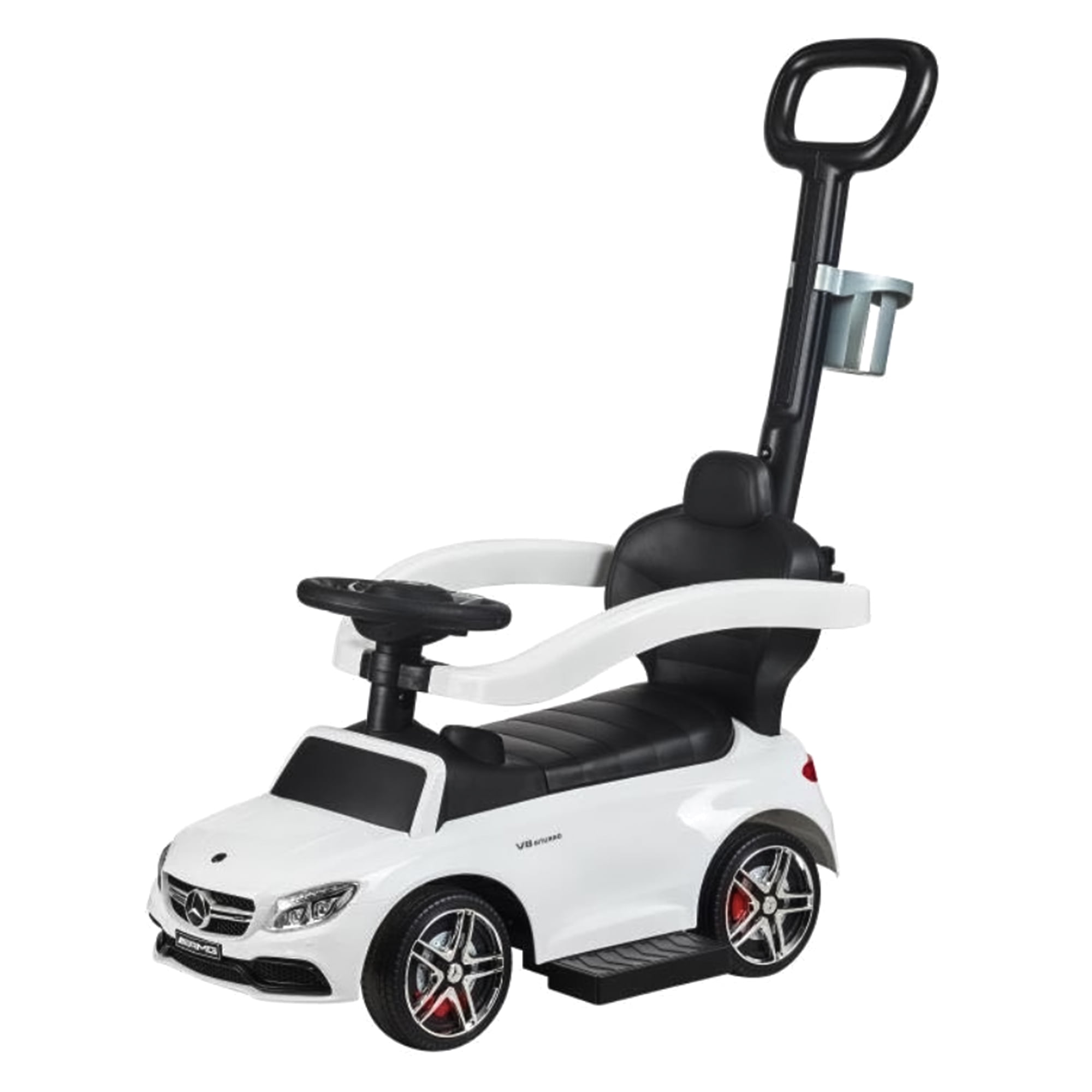 Best Ride on Cars Mercedes C63 3-in-1 Toddler Push Car with Stroller ...