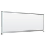 Best Rite 90139 Desktop Privacy Panel - Porcelain Steel