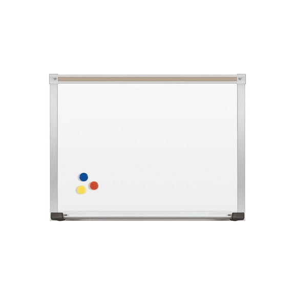 Best-Rite Deluxe 18" x 24" Porcelain Steel Whiteboard (202AA-25)