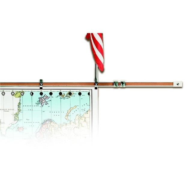 Best-Rite End Stop, for Use with Map & Display Rail - Pack of 2 ...