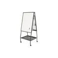 thumbnail image 1 of Best-Rite Adjustable Mobile Easel - Double Sided Porcelain Dry Erase Board - 59.5" - 65" - Rolling Easel, 1 of 3