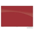 thumbnail image 1 of Best-Rite Visionary Colors Magnetic Glass Dry Erase Whiteboard 47.24" x 70.87" Red (83845-Red), 1 of 2