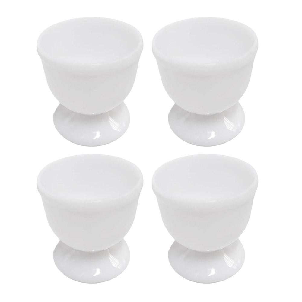BestSHYKNYU Egg Cups Set 4, Lightweight Boiled Egg Holders Plastic