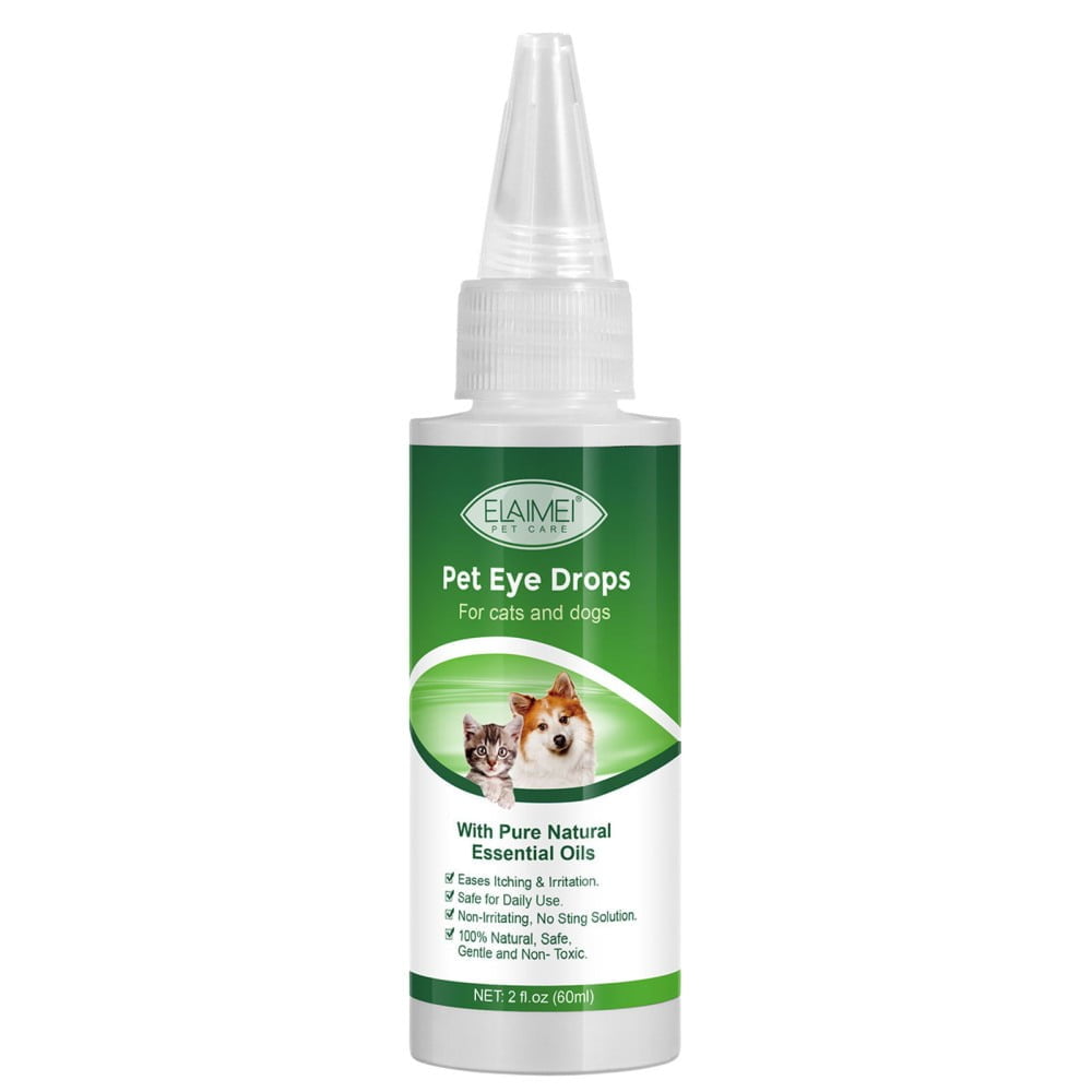 Best Sale Dog Eye Drops 60ML for All Animal Eye Wash,Helps Relieve Pink