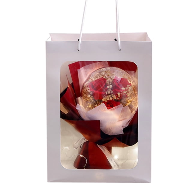 Best Sale! Flowers Zainafacai Valentine'S Day Gift Immortal Rose Flower