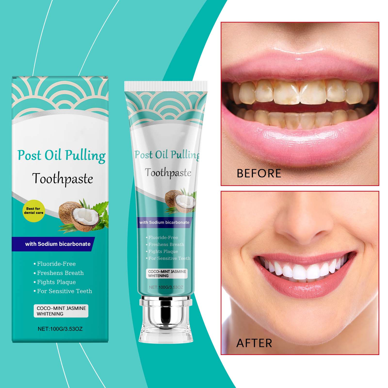 Best Sale! Probiotic Toothpaste Whitening Teeth Whitening Toothpaste