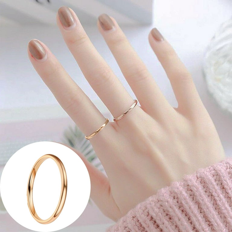 Best Sale WEANT Diamond 18K Rose Gold Ring Gemstone Engagement Ring for Women Pure Topaz Jewelry Gemstone Rose Gold F30 Walmart