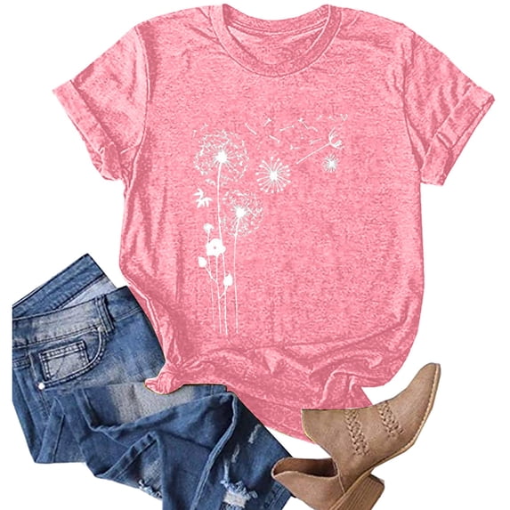 Best Sales! Graphic Tees Western Shirts for Women Womens Tee Rbt Shirts for Women Teen Girls Clothes Teen Girl Tops Playeras De Mujerv Neck Graphic Tees