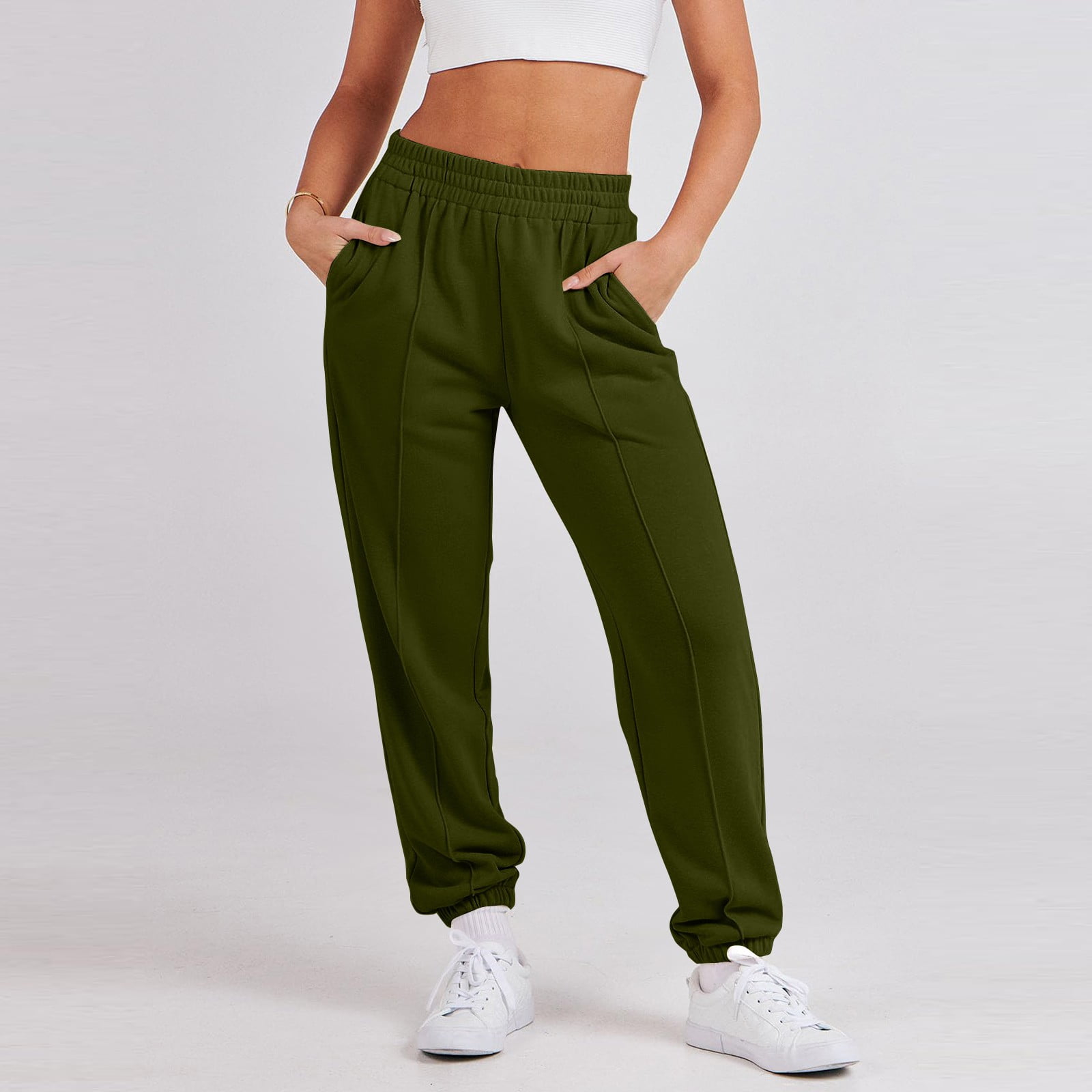 Best Sales! WEANT Wide Leg Sweatpants Women with Pockets Loose Women's