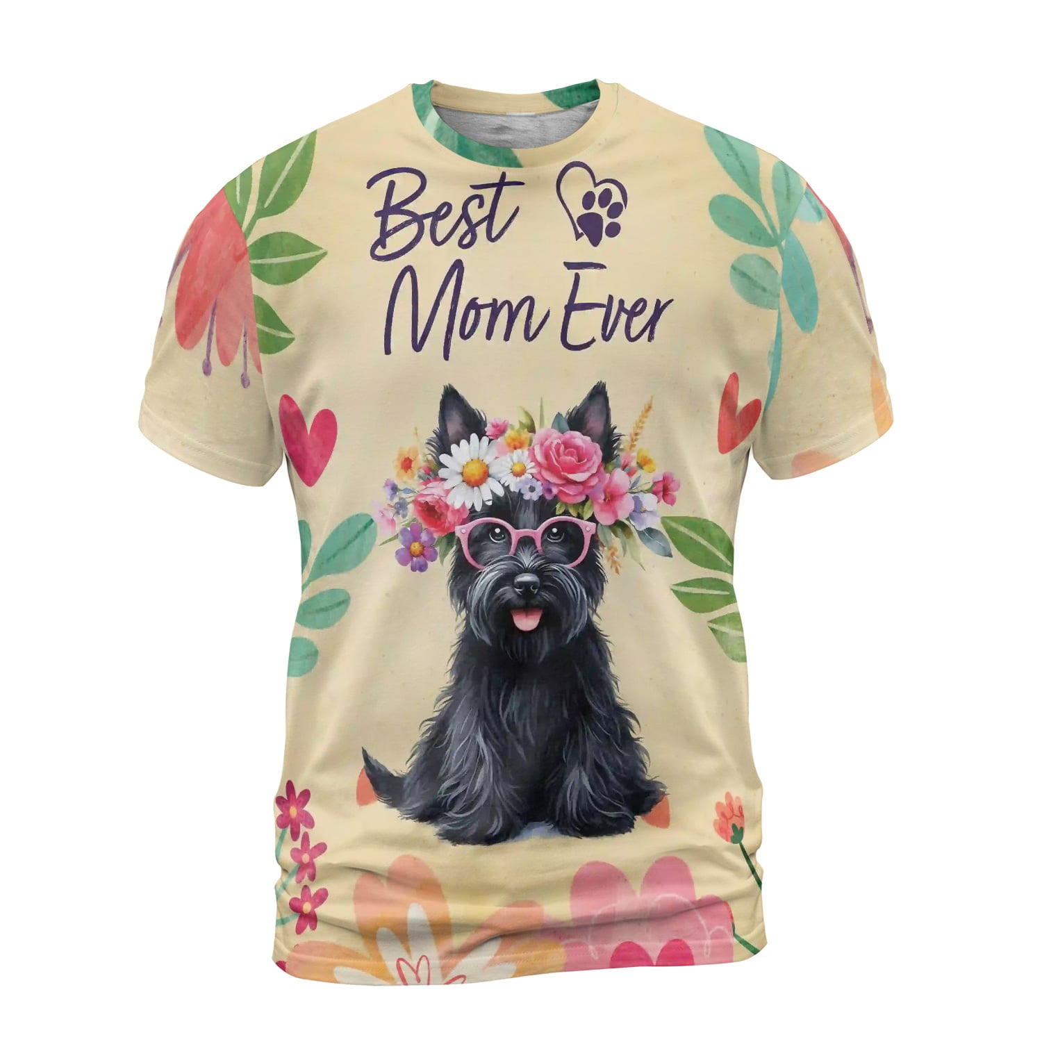 Best Scottish Terrier Mom Ever Happy Mother's Day All Over Print 3D