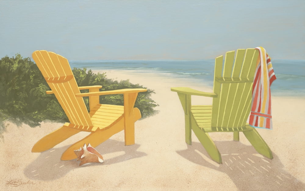 Best Seats in the House 2 Canvas Art - Lin Seslar (22 x 34)