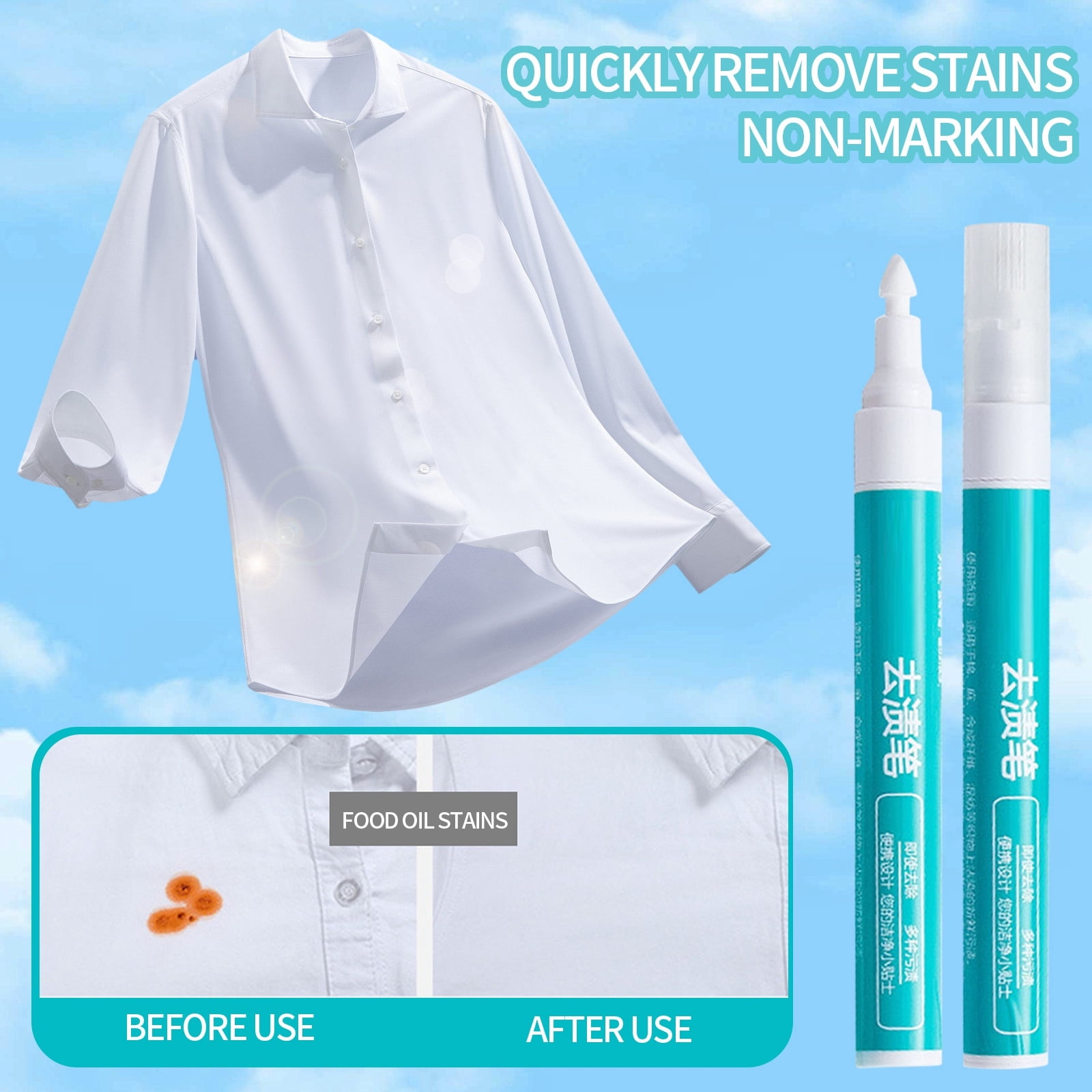 Best Sellers, Home Essentials, Portable Clothes Stain Remover Pen, No