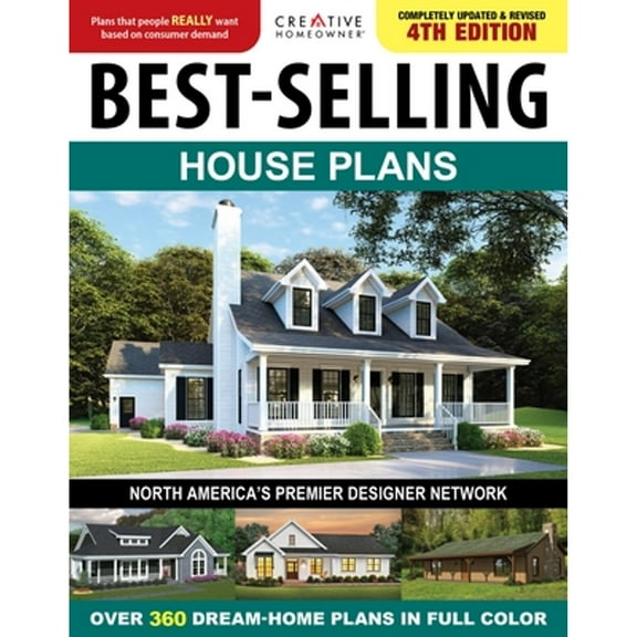 Pre-Owned Best-Selling House Plans, 4th Edition: Over 360 Dream-Home Plans in Full Color (Paperback) 1580115667 9781580115667