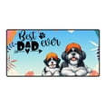 thumbnail image 1 of Best Shih Tzu Dad Ever Happy Father's Day Desk Mat Full Keyboard Mouse Pad Lion Dog Lover Gifts Large Mousepad - 02006, 1 of 5