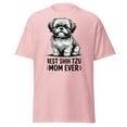 thumbnail image 1 of Best Shih Tzu Mom T-Shirt, Dog Lover Gift,Cute Dog T-Shirt,Pet Mom Tee (Light Pink, L), 1 of 4