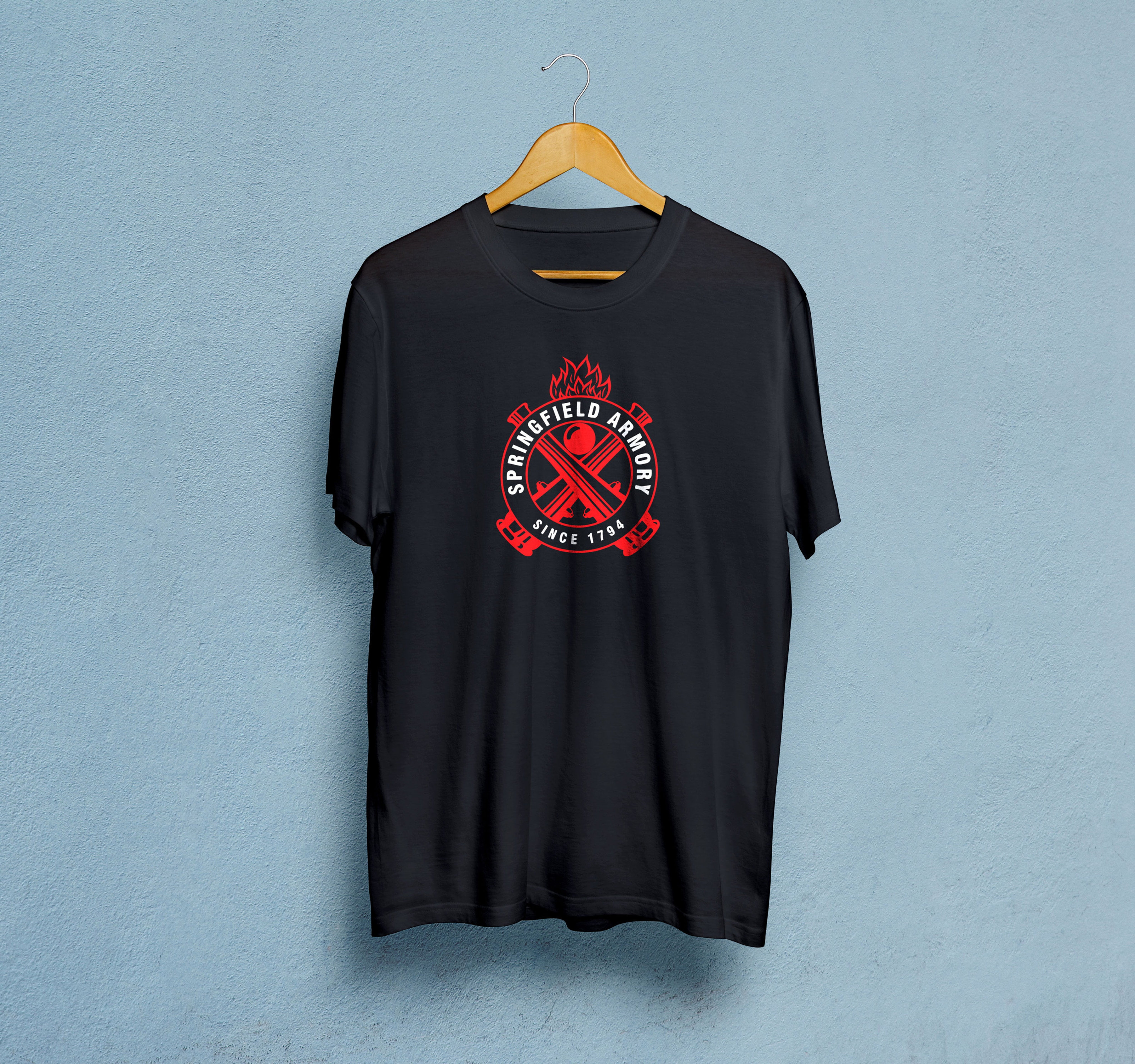 Best Shirt 5SPRINGFIELD ARMORY Logo Since 1794 Tshirt Size Usa Heavy