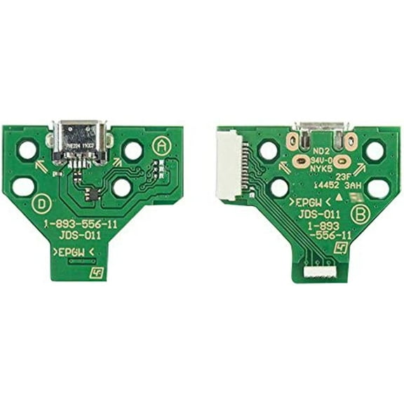 Best Shopper - Replacement USB Charging Port Socket Board JDS-011 Dualshock Controller Compatible with Sony PS4