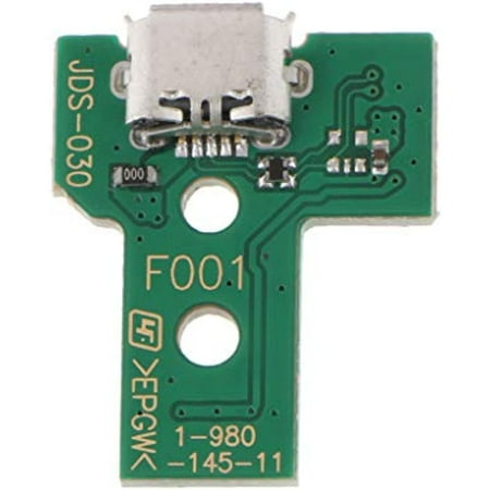 Best Shopper - Replacement for USB Charging Port Socket Board JDS-030 Compatible With Dualshock Controller Sony PS4