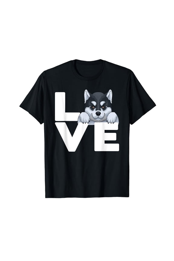 Best Siberian Husky For Men Women Huskies Dog Owner Lover T-Shirt