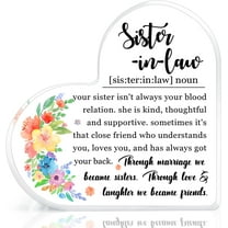 Best Sister Gift Ideas, Sister-In-Law Gifts from Sister, Birthday Christmas Gifts for Sister-In-Law, Sister Definition Decorative Signs & Plaques, Thanksgiving Gifts for Sister-In-Law