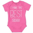 thumbnail image 1 of Best Sister Sibling Love Family Romper Boys or Girls Infant Baby Brisco Brands 12M, 1 of 6