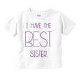 thumbnail image 1 of Best Sister Sibling Love Family Toddler Boy Girl T Shirt Infant Toddler Brisco Brands 24M, 1 of 6