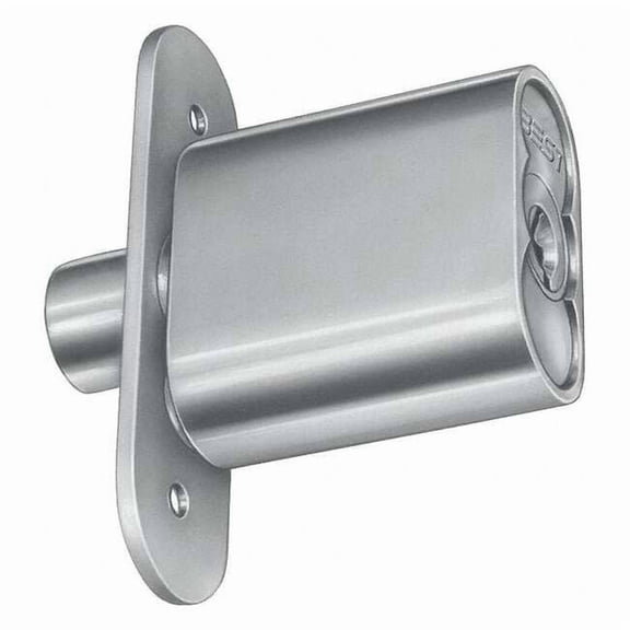 Sliding Door Push Lock,Satin Chrome 2S73626