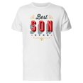 thumbnail image 1 of Best Son Ever Lettering T-Shirt Men -Image by Shutterstock, Male 4X-Large, 1 of 2