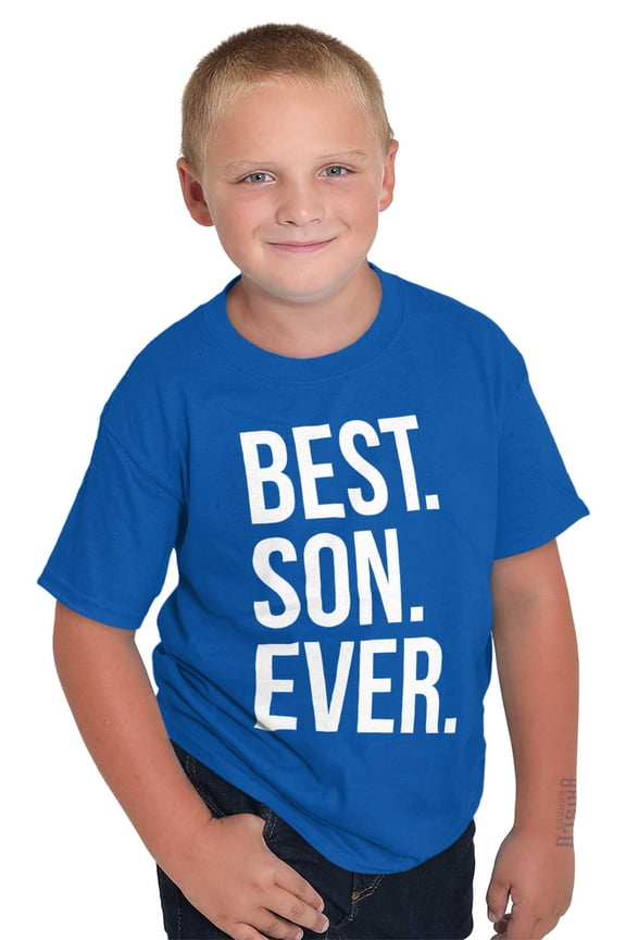 Best Son Ever Relatives Family Boys Kids T Shirt Tees Tops Teen Brisco Brands M