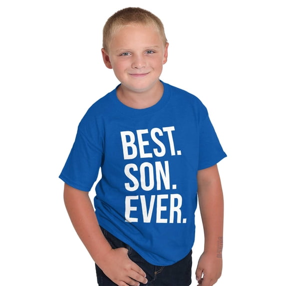 Best Son Ever Relatives Family Boys Kids T Shirt Tees Tops Teen Brisco Brands X