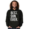 thumbnail image 1 of Best Son Ever Relatives Family Hoodie Hooded Sweatshirt Men Brisco Brands S, 1 of 6