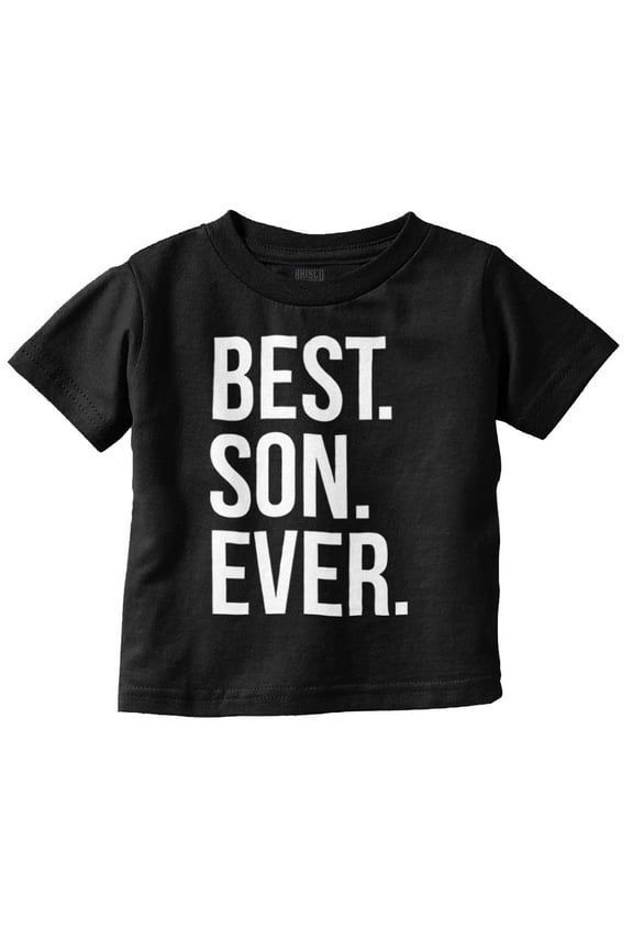 Best Son Ever Relatives Family Youth T Shirt Tee Boys Infant Toddler Brisco Brands 12M