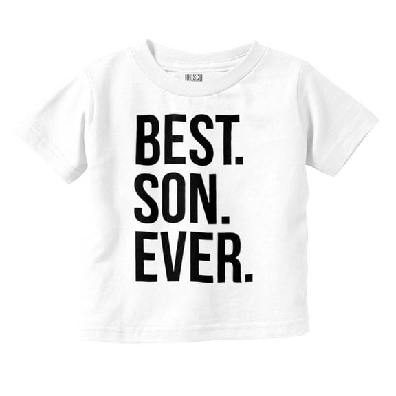 Best Son Ever Relatives Family Youth T Shirt Tee Boys Infant Toddler Brisco Brands 12M