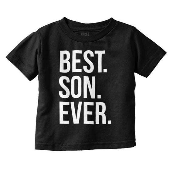 Best Son Ever Relatives Family Youth T Shirt Tee Boys Infant Toddler Brisco Brands 2T