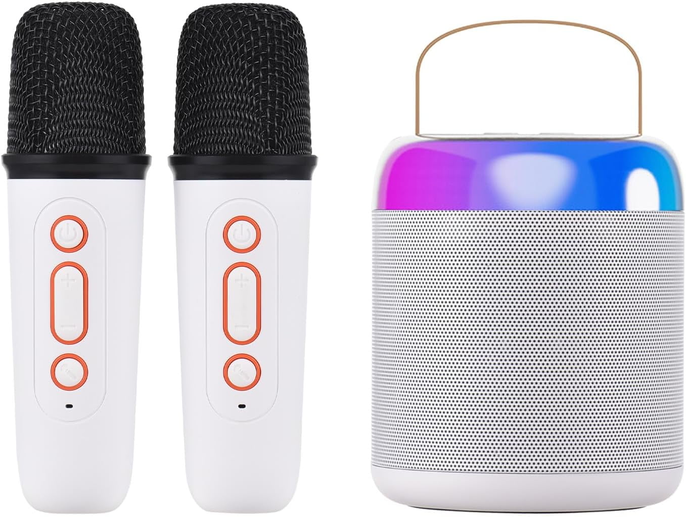 Best Sound Box, Portable Microphone & Sound Box Set Mini Karaoke