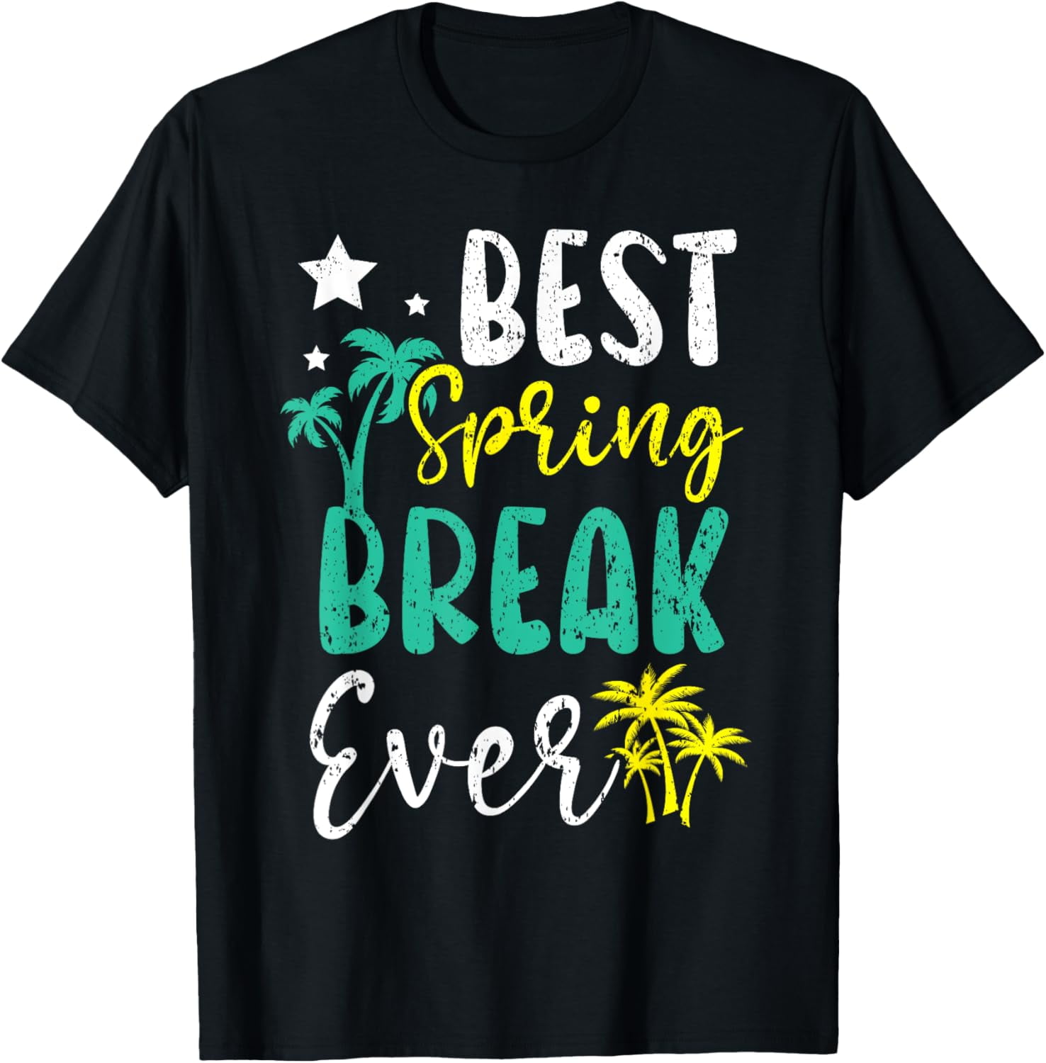 Best Spring Break Ever Summer Vacation Beach TShirt