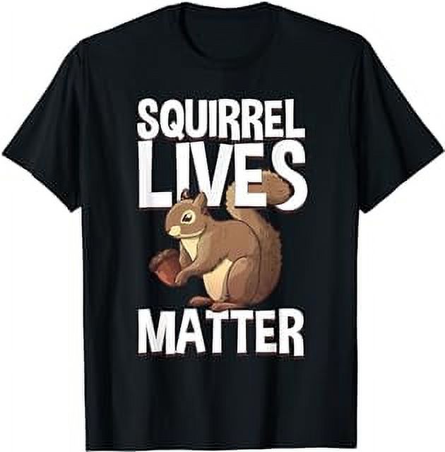 Best Squirrel Art For Kids Men Women Chipmunk Lover Squirrel T-Shirt ...