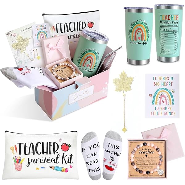 Best Teacher Appreciation Gifts for Women, Back to School, End of Year ...