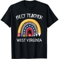 thumbnail image 1 of Best Teacher In West Virginia Teacher Appreciation T-Shirt, 1 of 4