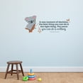 thumbnail image 1 of Best Thing Cute Koala Life Quote Cartoon Quotes Decors Wall Sticker Art Design Decal for Girls Boys Kids Room Bedroom Nursery Kindergarten Home Decor Stickers Wall Art Vinyl Decoration (15x30 inch), 1 of 2