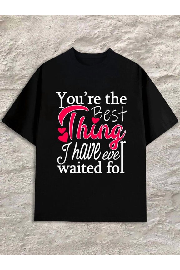 Best Thing Ever Men black Fashionable, printed, machine washable Trendy Unisex Shirt Cotton tshirts Classic Unisex Shirt Short Sleeve tshirts Classic Unisex Shirt Graphic tshirts