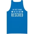 thumbnail image 1 of Best Things In Life Are Rescued Neon Tank Top, 1 of 1