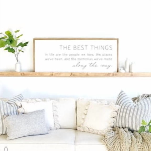 Best Things In Life Quote Poster, Poster Home Decor, Poster Only