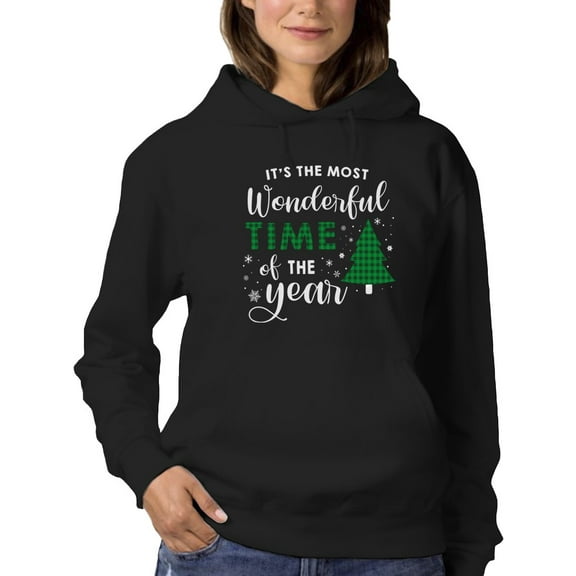 Best Time Of The Year Hoodie Women -GoatDeals Designs, Female Large