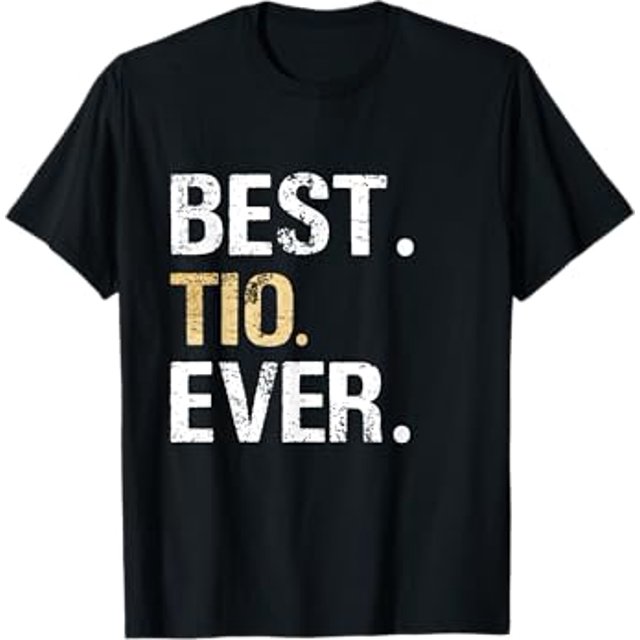 Best Tio Ever Spanish Latin Mexican Gift from Niece Nephew TShirt