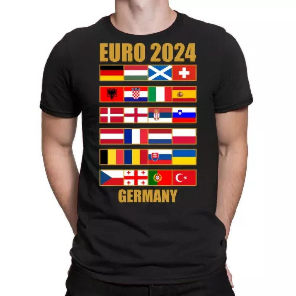 Best To Buy Flag For Euro 2024 Germany Made In Usa Gildan Retro S5xl