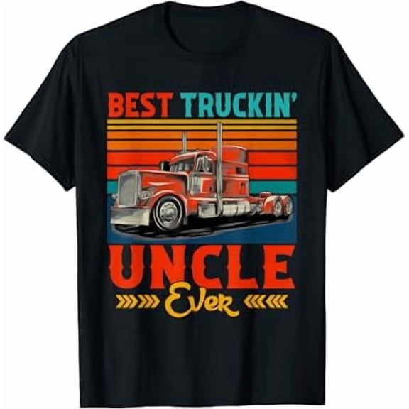 Best Truckin Uncle Ever Vintage T-Shirt