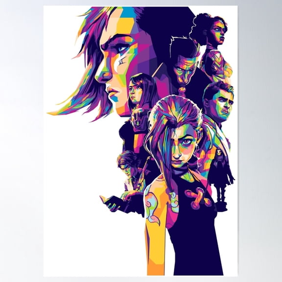 Best Tv Show Game Adaptation Poster Wall Art, Modern Wall Decor For Living Room Bedroom, 12x18 UNFRAMED