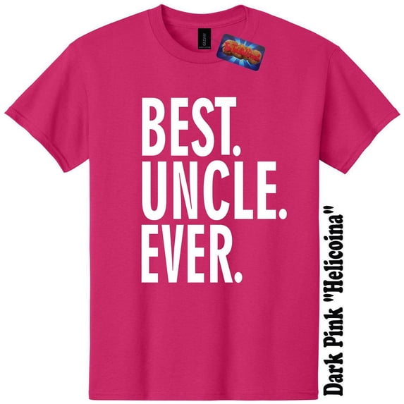 Best Uncle Ever Fathers Day Nephew Niece T-Shirt Dad The Twisted Donut